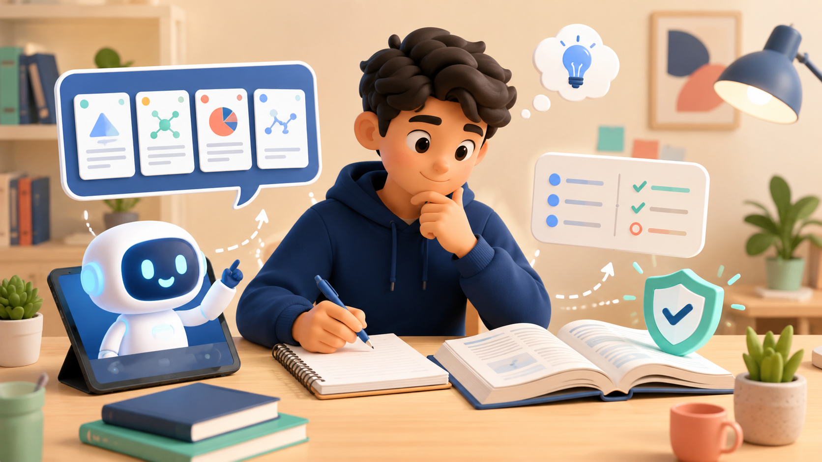 학생이 공부할 때 AI를 올바르게 활용하는 방법｜AI 공부법과 학습 활용법 총정리
